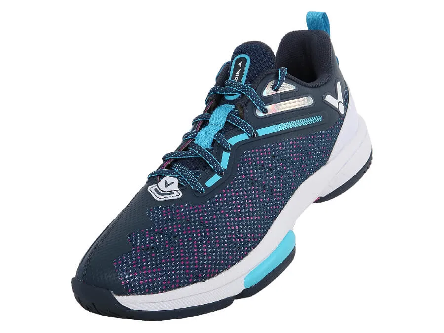 Victor [P9600 BJ Blue/Purple] Court Shoes