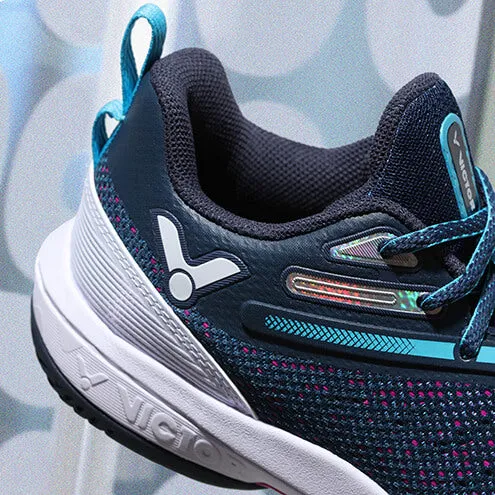 Victor [P9600 BJ Blue/Purple] Court Shoes