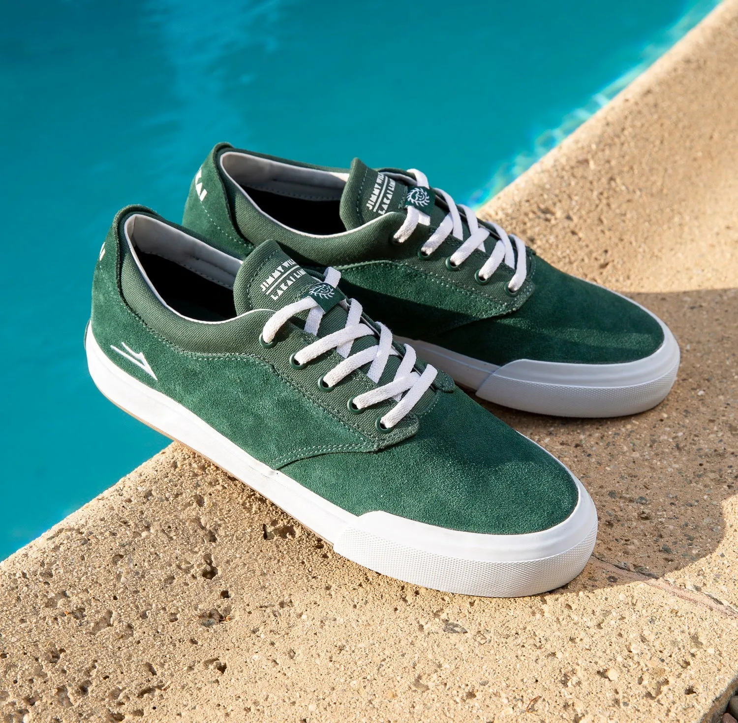 Wilkins - Green Suede