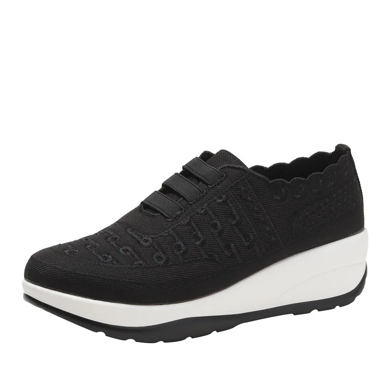 Women's Fly Woven Mesh Slip-on Shoes