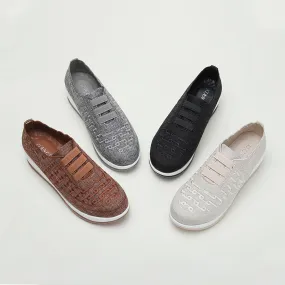 Women's Fly Woven Mesh Slip-on Shoes