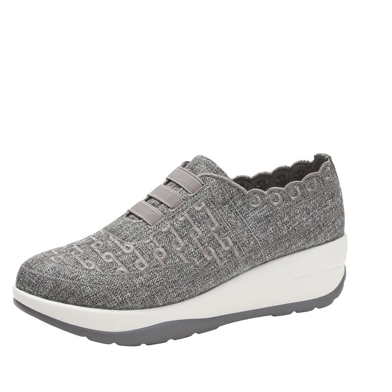 Women's Fly Woven Mesh Slip-on Shoes