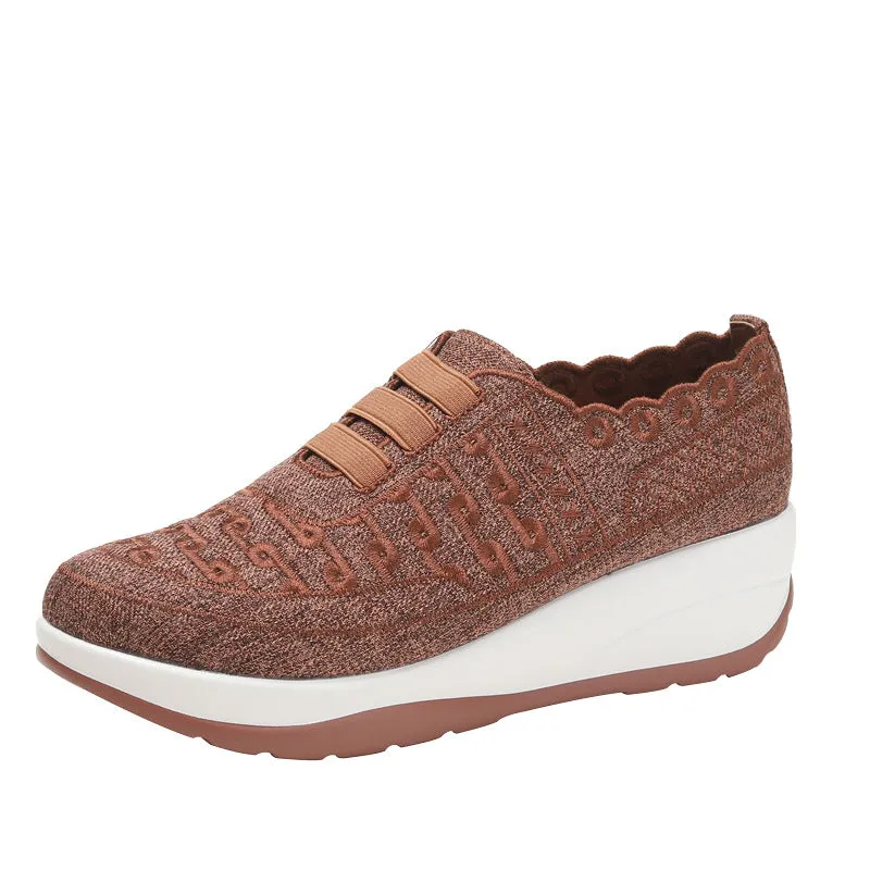 Women's Fly Woven Mesh Slip-on Shoes
