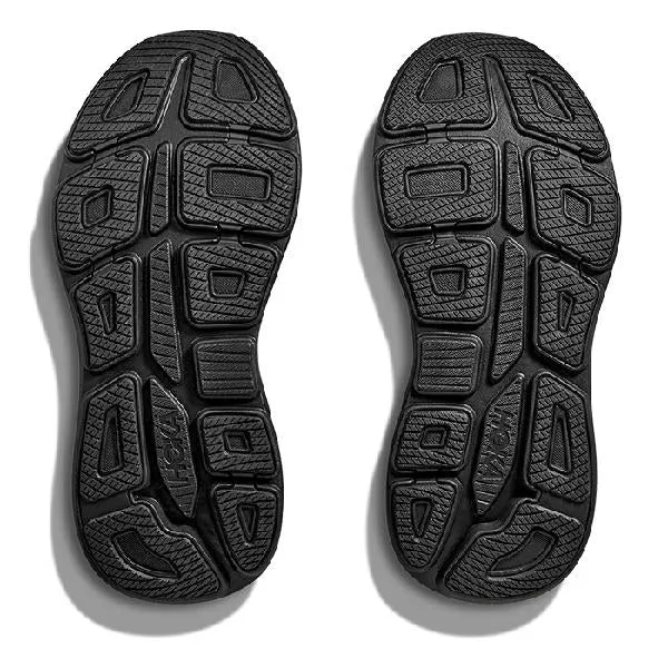 Womens Hoka Bondi 9 in Black/Black