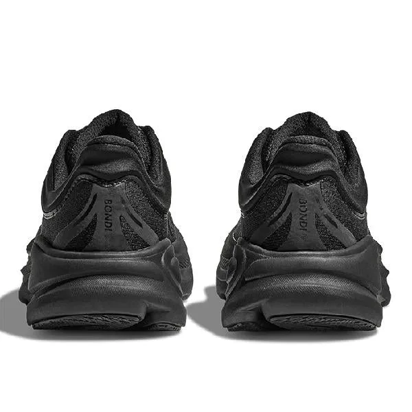 Womens Hoka Bondi 9 in Black/Black