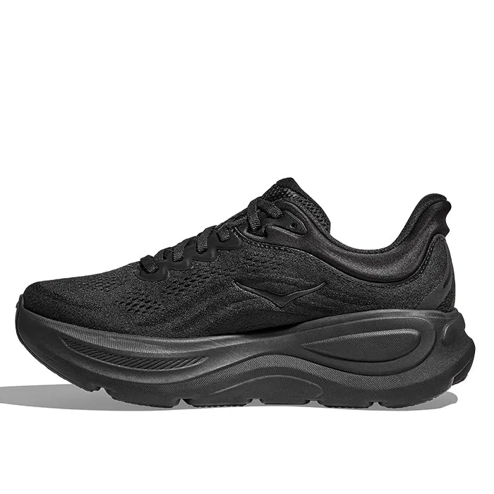 Womens Hoka Bondi 9 in Black/Black